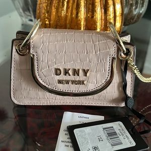 DKNY Pink NANO Crossbody bag Handbag Purse NWT